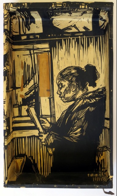 Swoon, ‘Myrtle Ave Windows 2 (Box)’, 2014, Taglialatella Galleries