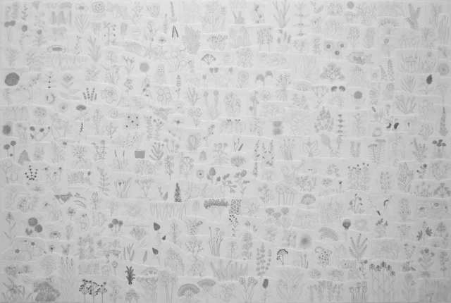 Adislen Reyes Pino, ‘Cosecha No. 1’, 2018, Drawing, Collage or other Work on Paper, Graphite and collage on matt board, Pan American Art Projects