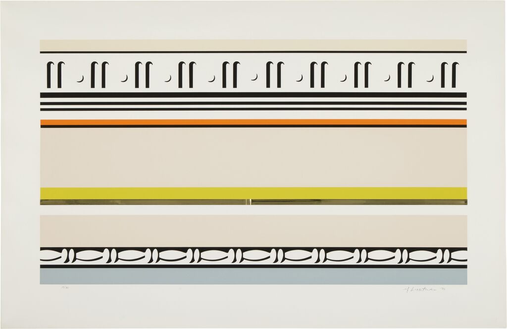 Roy Lichtenstein - Entablature VIII