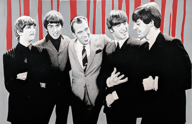 Steve Kaufman, ‘THE BEATLES DEBUT ON ED SULLIVAN 1964’, 1995-2005, Gallery Art