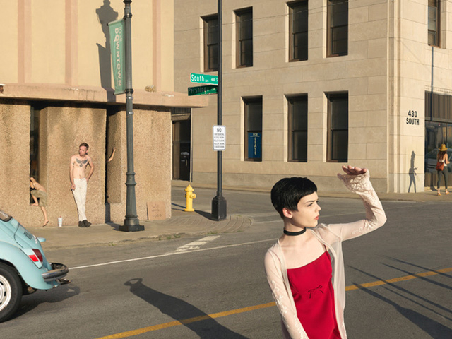 Julie Blackmon, ‘South & Pershing St.’, 2017, Robert Mann Gallery