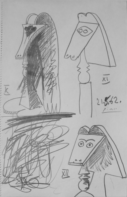 Pablo Picasso, ‘Trois bustes de femmes (Three Female Busts)’, 1962, R. S. Johnson Fine Art