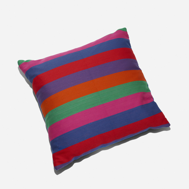 Alexander Girard Giant Stripes Pillow 1960 Artsy