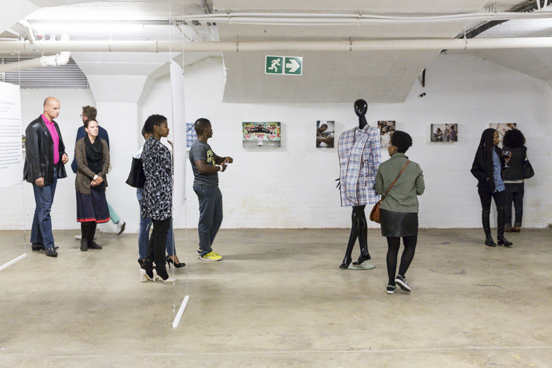 The Project Space at MOAD during the Vernissage opening. The Project Space at MOAD during the Vernissage opening.