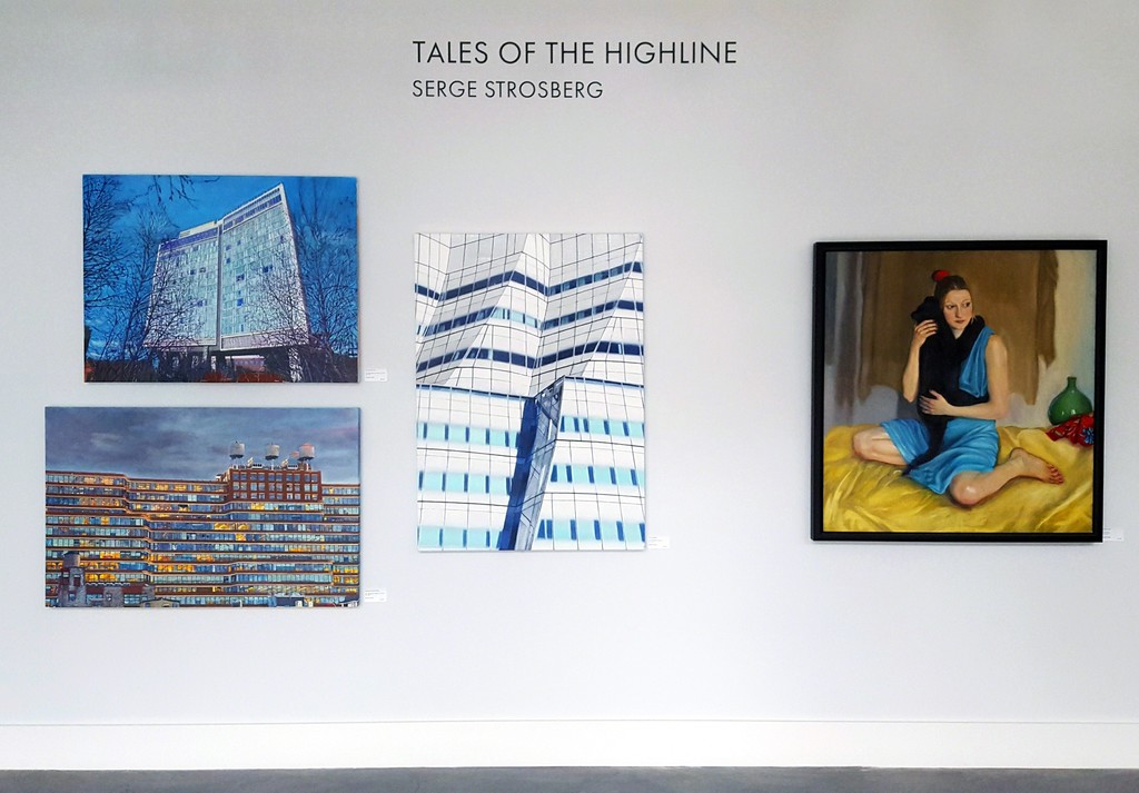 "The Standard Hotel", "The Starrett-Lehigh Building", "The IAC Building" and "Femme au Chat" by Serge Strosberg
"The Standard Hotel", "The Starrett-Lehigh Building", "The IAC Building" and "Femme au Chat" by Serge Strosberg
