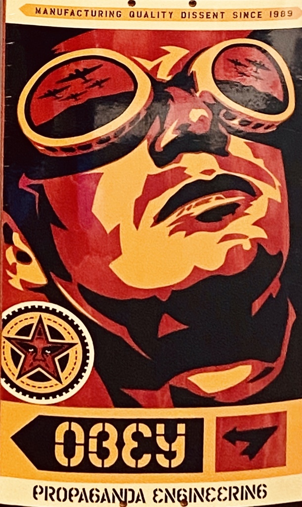 Shepard Fairey Obey Skateboard deck