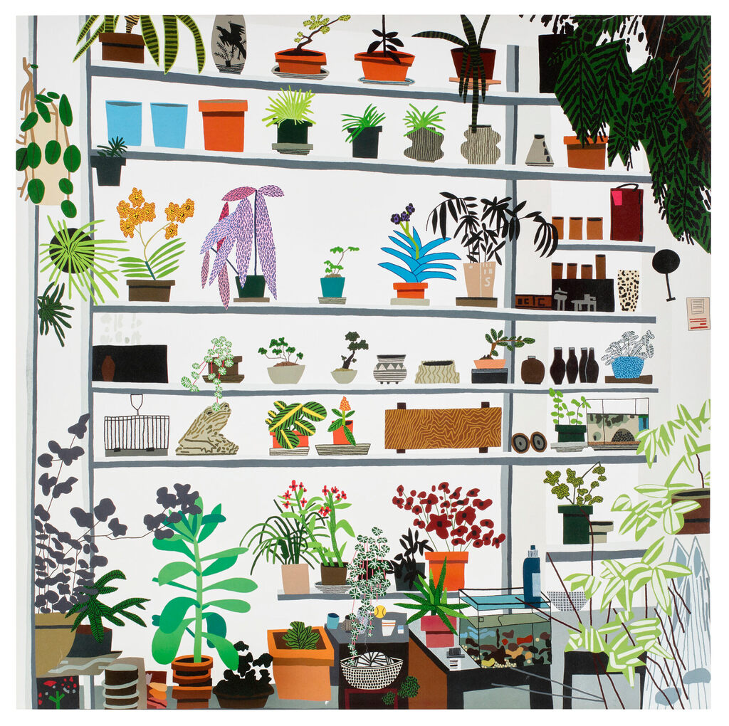 Jonas Wood - Large Shelf Still Life