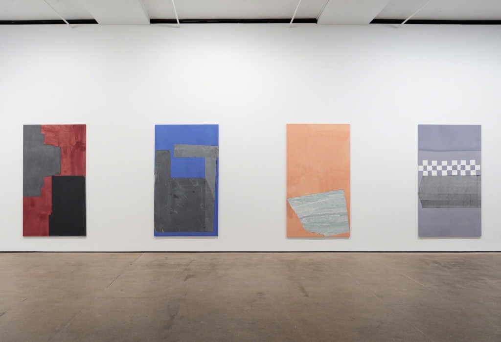 Installation view of Sam Moyer: WIDE WAKE at Sean Kelly, New York
October 27 - December 16, 2017
Photography: JSP Art Photography
Courtesy: Sean Kelly, New York Installation view of Sam Moyer: WIDE WAKE at Sean Kelly, New York
October 27 - December 16, 2017
Photography: JSP Art Photography
Courtesy: Sean Kelly, New York