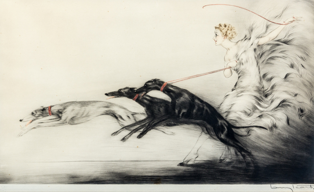 Louis Icart, ‘Vitesse (SPEED II)’, 1933, Print, Etching, drypoint and aquatint, Hindman