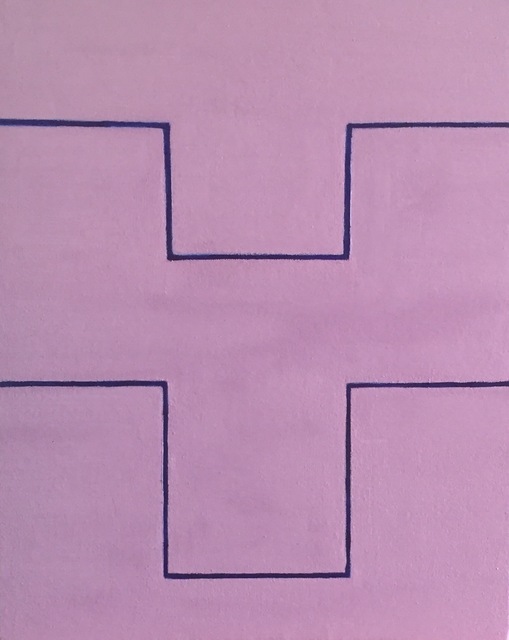 Chris Esposito, ‘Pink: Blue (Y) #1’, 2019, Amos Eno Gallery