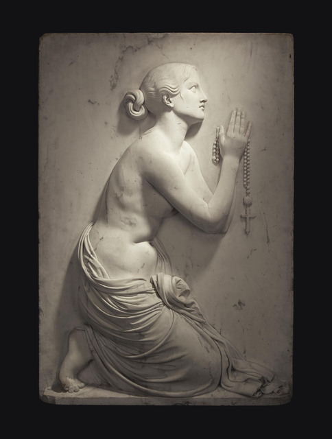 Lorenzo Bartolini, ‘La Preghiera (The Prayer)’, Sculpture, Marble, Christie's Old Masters
