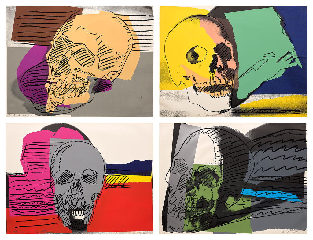 Andy Warhol - Skulls (F. & S. 157-160)
