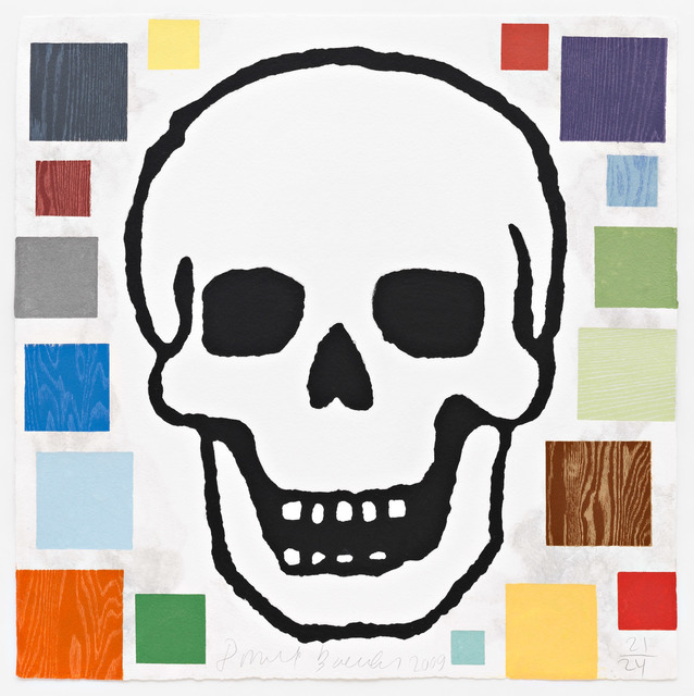 Donald Baechler, ‘Abstract Composition with Skull’, 2009, Pace Prints