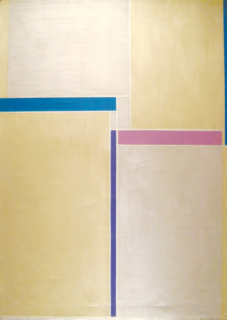 Ilya Bolotowsky, ‘Naples Yellow & Grey’, 1958, Painting, Oil on Canvas, Anita Shapolsky Gallery