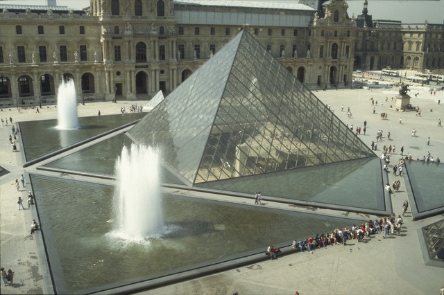 I.M. Pei | Louvre Project (Pyramid) (1984-1988) | Artsy