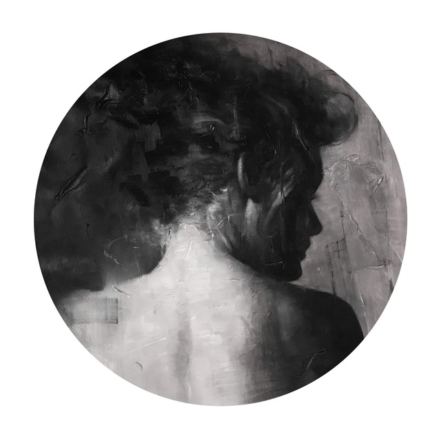 Andy Llanes Bulto, ‘De la serie: Cuerpos Celestiales ( Celestial Bodies)’, 2019, Painting, Oil on canvas, JCamejo Art
