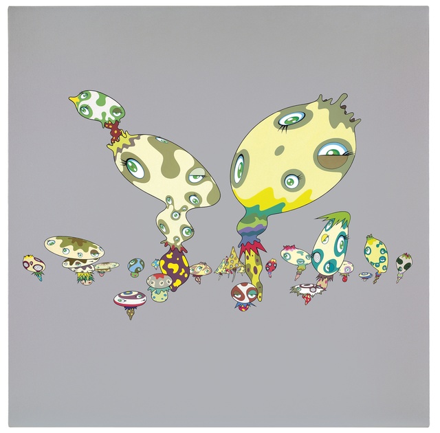 Takashi Murakami, ‘Van Gogh’, 2001, Painting, Acrylic on canvas, Omer Tiroche Gallery