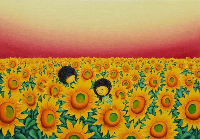 Shiro Utafusa, ‘My Angels’, ca. 2019, Painting, Oil on canvas, Art WeMe Contemporary Gallery