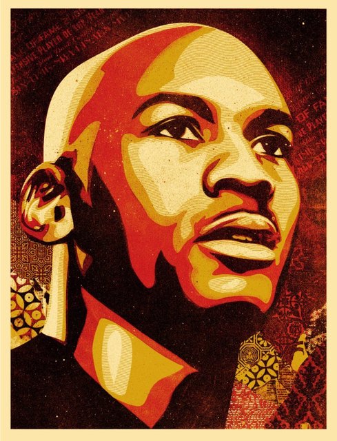 Shepard Fairey (OBEY), ‘Michael Jordan’, 2009, Rudolf Budja Gallery