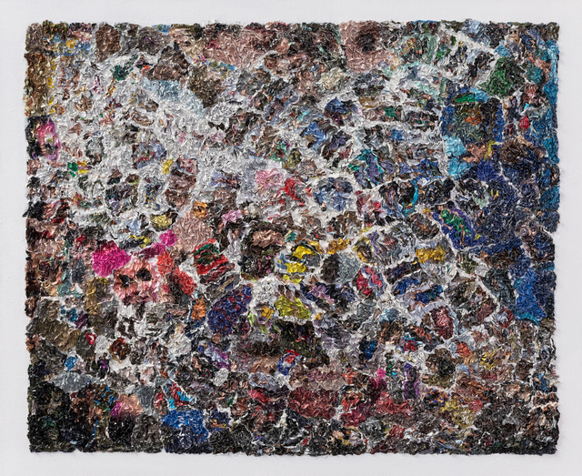 Wu Shaoxiang 吴少湘, ‘Stream 溪水 ’, 2017, Painting, Paper, acrylic on canvas 纸、炳烯、布面, Linda Gallery