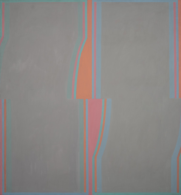 Michael Loew, ‘Cleft #2’, 1974, Painting, Acrylic on canvas, Capsule Gallery Auction