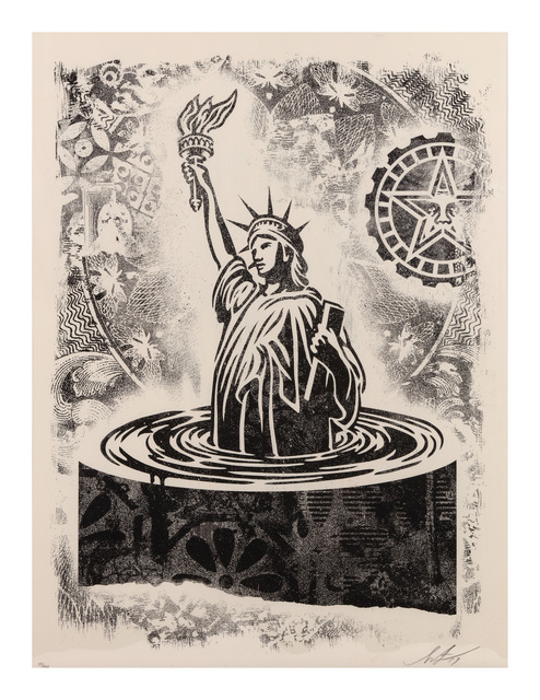 Shepard Fairey (OBEY), ‘Damaged’, 2017, Chiswick Auctions