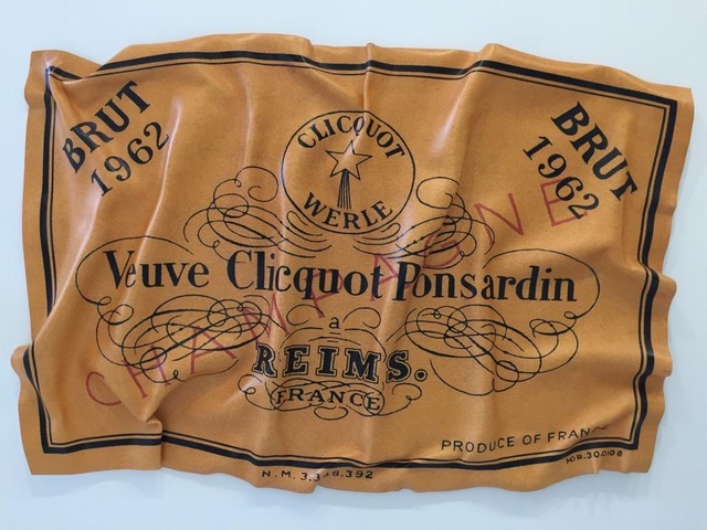 Soyz Bank, ‘French Champagne label "Veuve Clicquot Ponsardin"’, 2018, Design By Jaler
