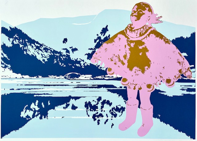 Kari Lena Flåten, ‘Close your eyes and count to ten’, 2020, Print, Serigraphy, GALLERI RAMFJORD
