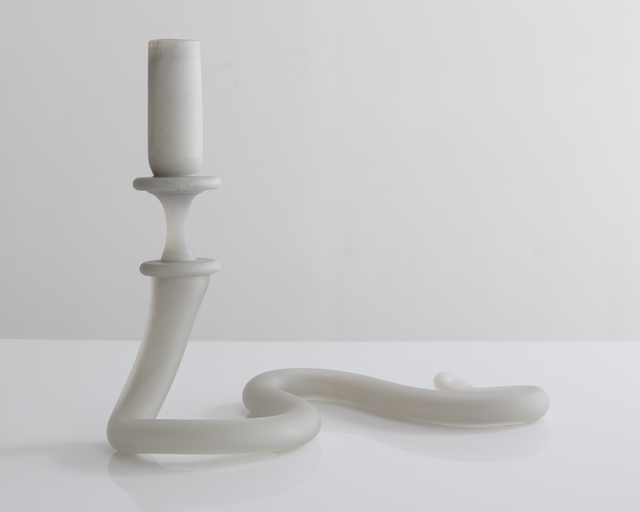 Jeff Zimmerman Single Serpentine Light Sculpture 2017