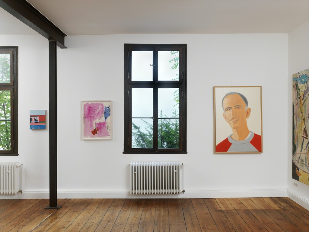 Guy Yanai // Georg Baselitz // Alex Katz // Jon Pilkington // Courtesy David Achenbach Projects // Photographer Achim Kukulies, Düsseldorf Guy Yanai // Georg Baselitz // Alex Katz // Jon Pilkington // Courtesy David Achenbach Projects // Photographer Achim Kukulies, Düsseldorf