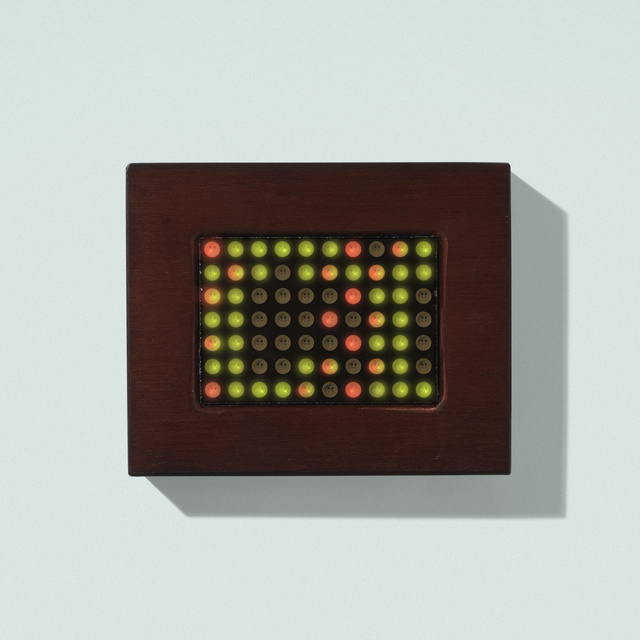 Jenny Holzer, ‘Living 2’, Other, Electronic LED sign and diodes, Anodized aluminum, Rago/Wright