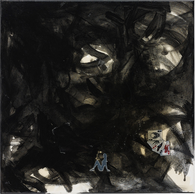 Jutta Koether, ‘Untitled’, 2005, Mixed Media, Resin, acrylic, fabric, paper and plastic collage and mixed media on canvas, Phillips