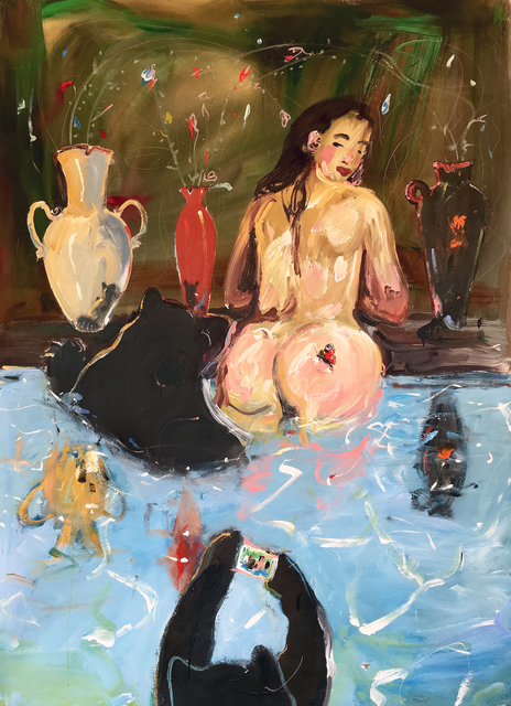 Katarina Janeckova, ‘Real Values’, 2016, Painting, Acrylic on Canvas, The Dot Project
