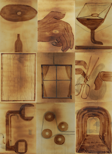 Eduardo Navarro, ‘Geometria Dulce III’, 2014, Drawing, Collage or other Work on Paper, Tracing paper with oven-baked sugar, Nara Roesler