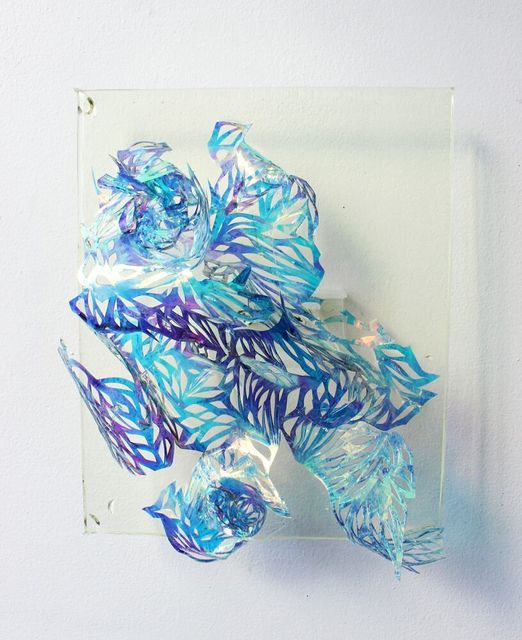 Julia Sinelnikova, ‘Reveals and Sprites, Number 23’, 2017, Mixed Media, Hand cut mylar, acetate, resin, acrylic, Wallplay