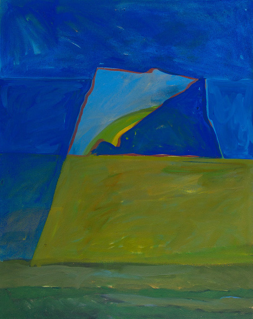 Lee Hall, ‘SOUNION DUSK SHADOW’, 1986, Painting, Acrylic on Canvas, Jerald Melberg Gallery