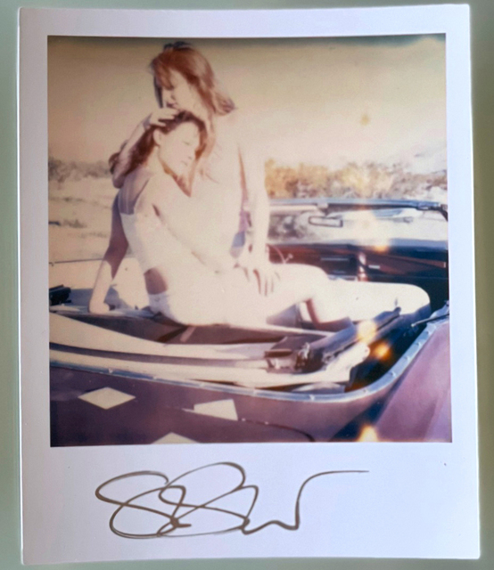 Stefanie Schneider, ‘Stefanie Schneider Polaroid sized Minis - Making out in Car (Till Death do us Part) - signed, loose’, 2005, Photography, Digital C-Print, based on a Polaroid, Instantdreams