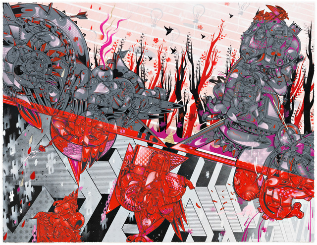 How & Nosm, ‘Enlightening Facts’, 2013, Pace Prints