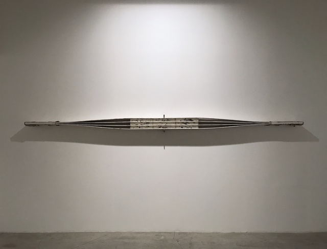 Yoshinobu Nakagawa 中川 佳宣, ‘Rhizome of Light #1’, 2020, Sculpture, Cotton, acrylic, pigment, beeswax, cowhide and thread on wood, Taguchi Fine Art