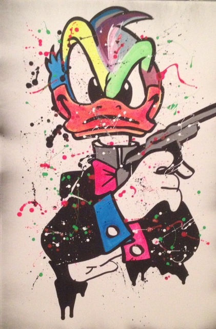 Clem$, ‘Duck Lagarfeld 007’, 2016, Eden Fine Art