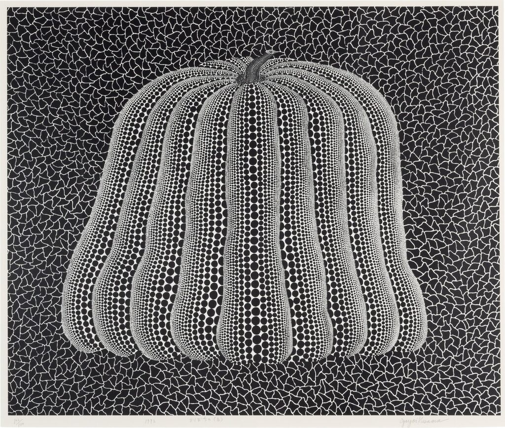 Yayoi Kusama - Pumpkin (White Y) (K. 150)