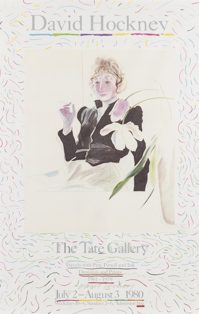 David Hockney, ‘Celia. Poster for The Tate Gallery’, 1980, Forum Auctions