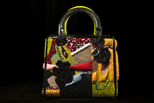 Mickalene Thomas, ‘Mickalene Thomas Dior Lady Art #3’, Fashion Design and Wearable Art, Aperture Foundation Benefit Auction