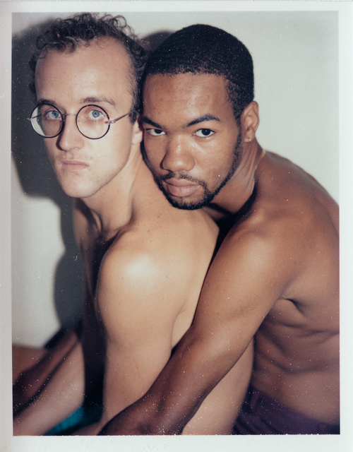 Andy Warhol, ‘Keith Haring and Juan Dubose’, 1983, Kasmin