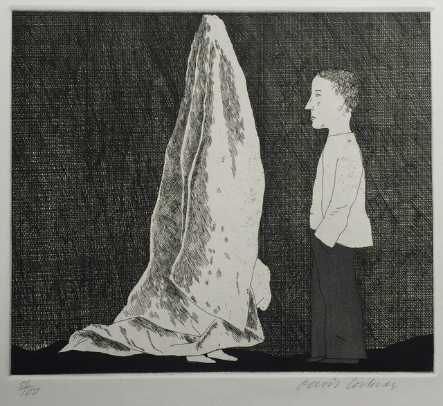 David Hockney, ‘The Sexton Disguised as a Ghost’, 1969, Sims Reed Gallery