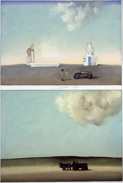 Saul Steinberg, ‘Abidjan’, 1973, Pace Gallery