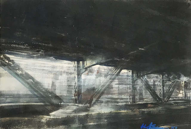 Paul Ching-Bor, ‘On the East River II’, 2013, Eckert Fine Art