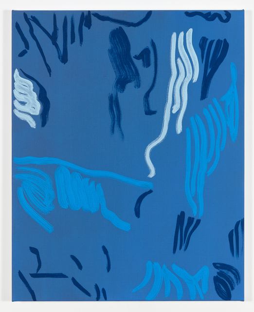 Evi Vingerling, ‘Untitled’, 2019, Painting, Acrylic and gouache on linen, Kristof De Clercq
