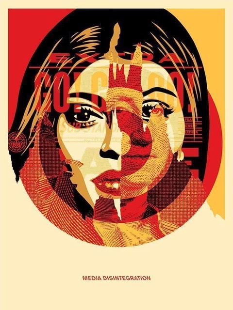 Shepard Fairey (OBEY), ‘obey media target’, 2016, Rudolf Budja Gallery