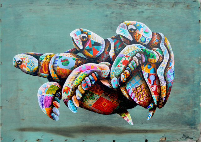Louis Masai, ‘Threes a crowd’, 2019, NextStreet Gallery